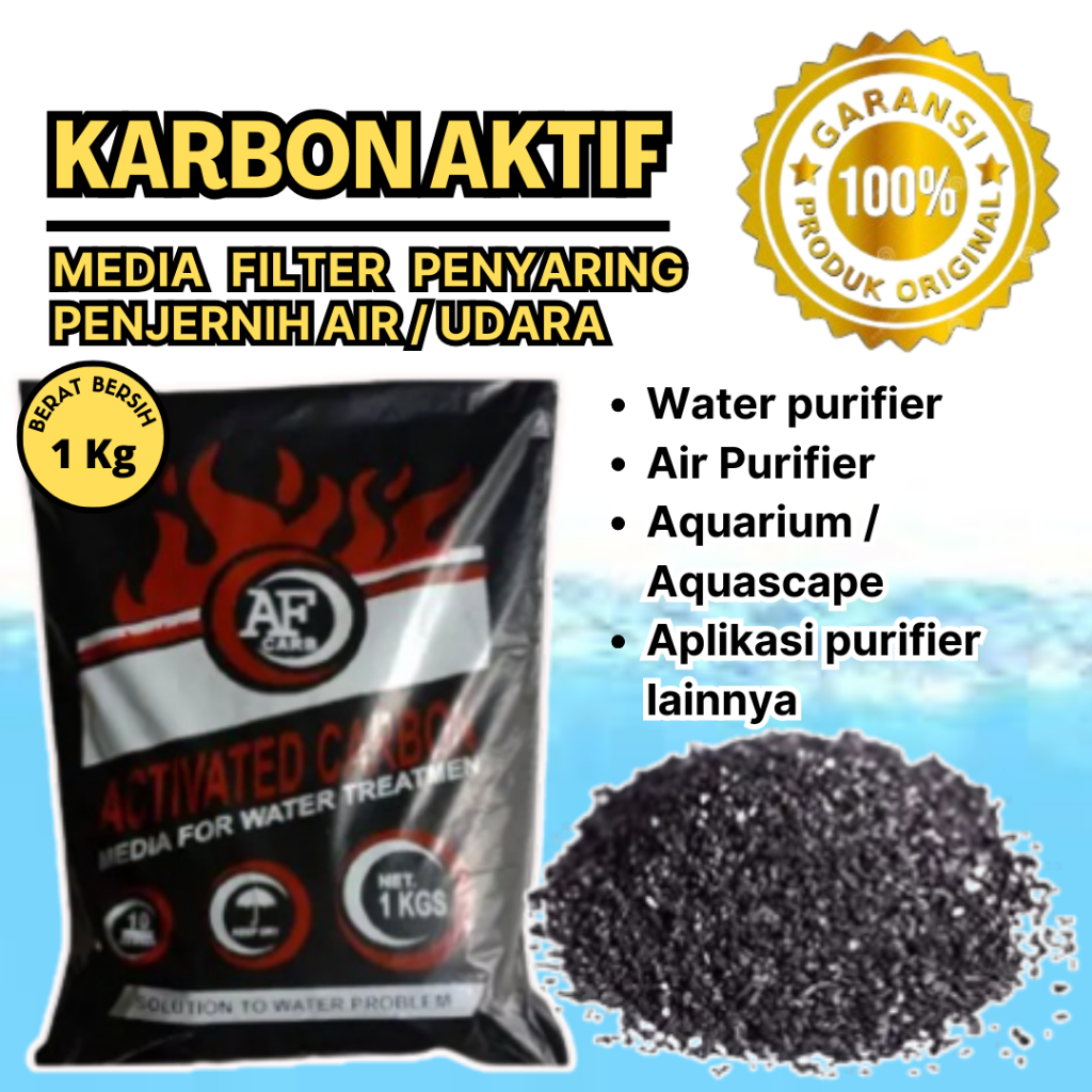 Jual Penjernih Air Sumur Karbon Aktif Kg Media Water Purifier Serap