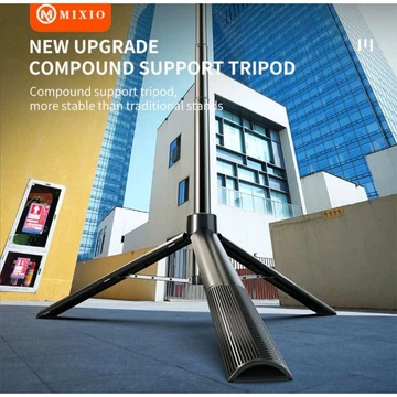 MIXIO A61L 170CM Tongsis Tripod Bluetooth Remote Selfie Stick Hand Stabilizer
