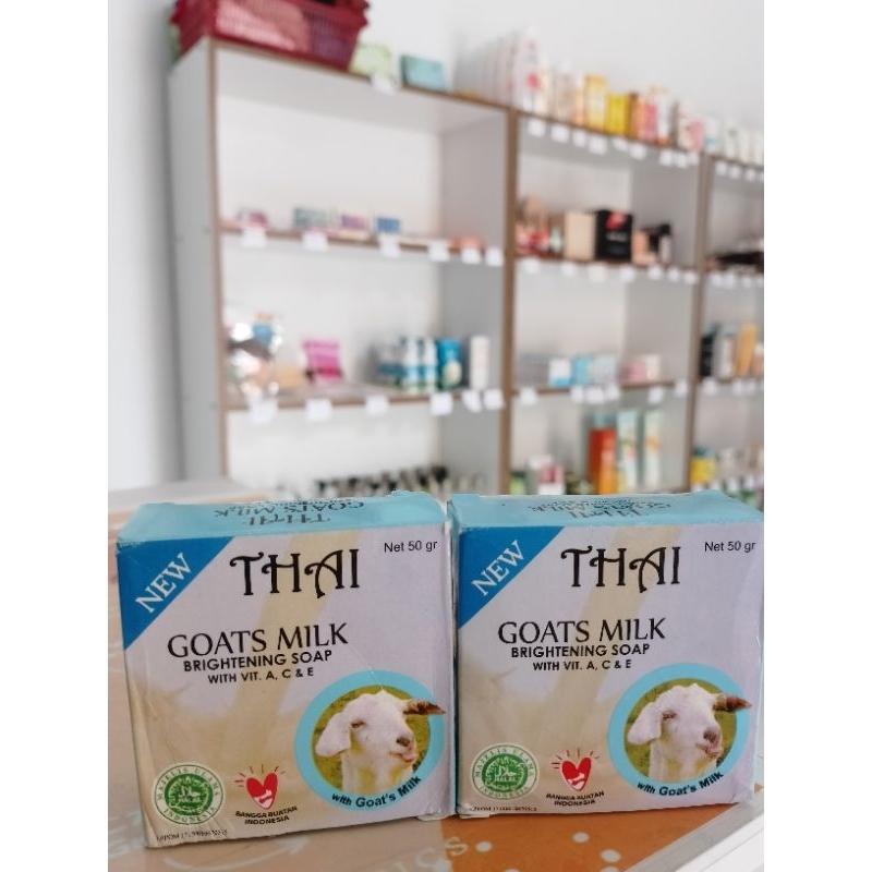 Jual Thai Goats Milk Brightening Soap G Shopee Indonesia