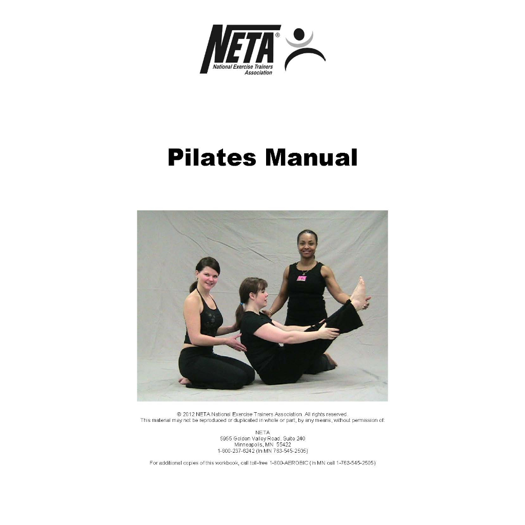 Jual Buku NETA Introduction to Teaching Mat Pilates Home Study