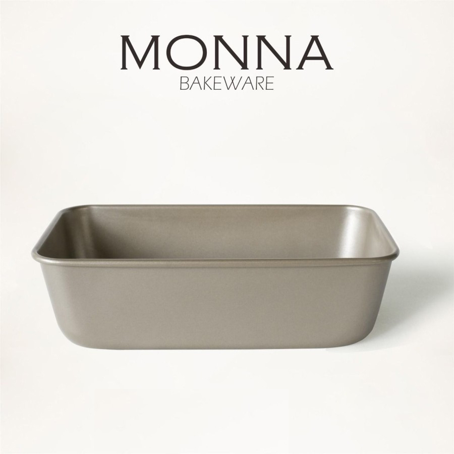Jual Monna Bakeware Loyang Roti Loaf Pan Anti Lengket | Shopee Indonesia