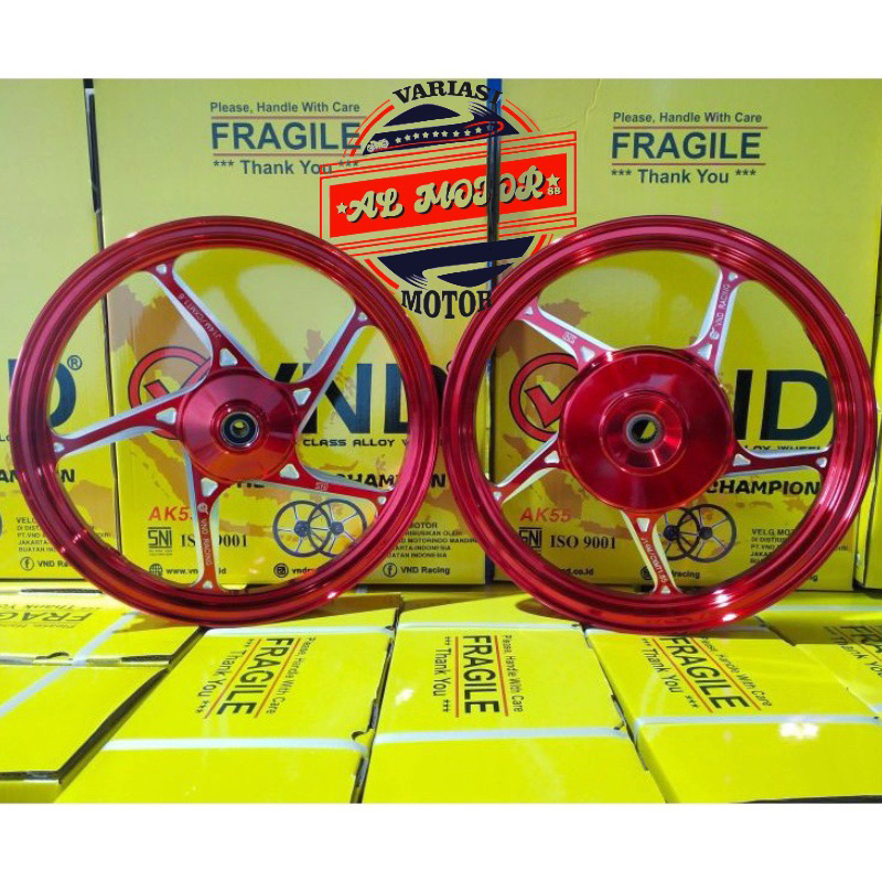 Jual PELAK VELG VND AK55 SCOOPY OLD / SCOOPY NEW VELG RACING VND NEW ...