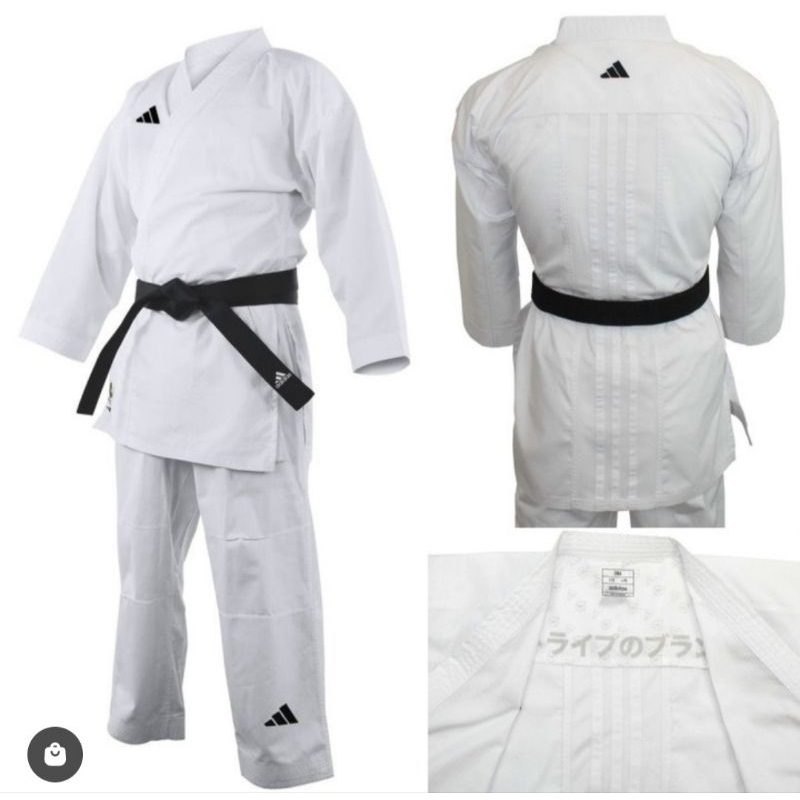 Baju karate adidas kumite hotsell