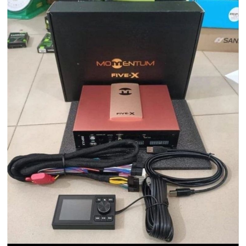 Jual MOMENTUM DSP FIVEX 12 Channel Car Audio Processor Amplifier