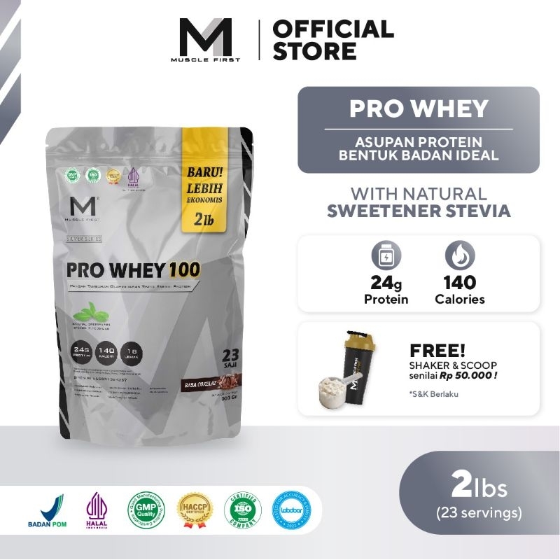 Jual Muscle First M1 Pro Whey 2 Lbs 900 gram WPC Whey Protein Concentrated Labdoor Shopee
