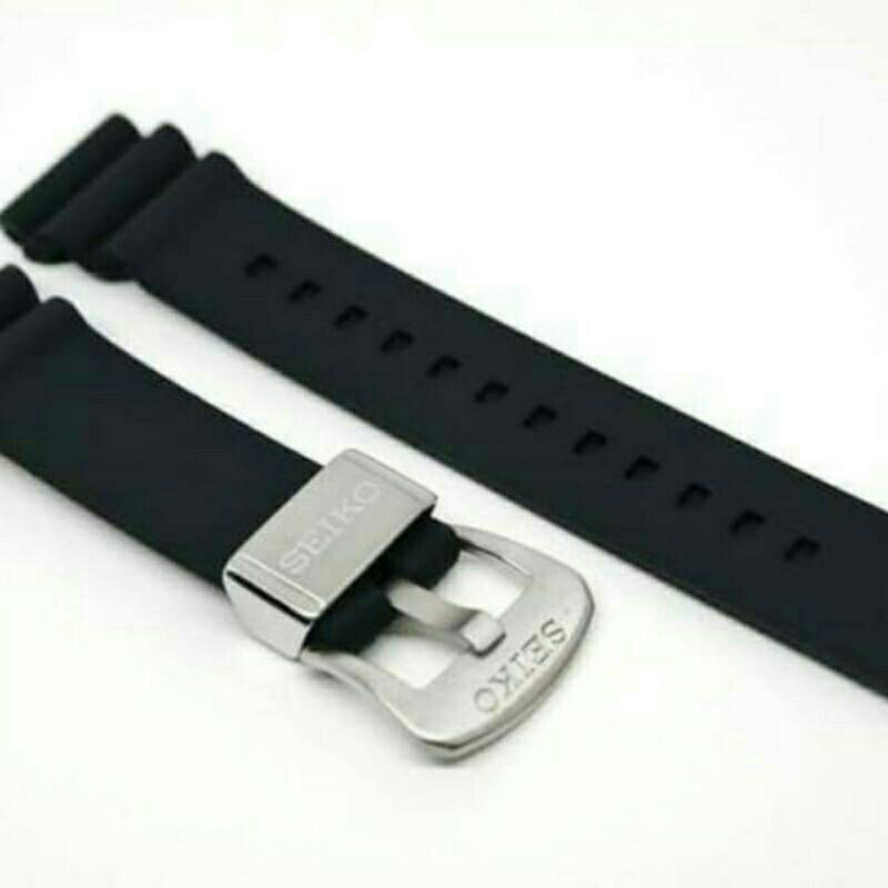 Jual Strap Tali Jam Tangan Seiko sportura f1 honda racing 22mm 22 mm Rubber Silicon Jam Seiko Shopee Indonesia