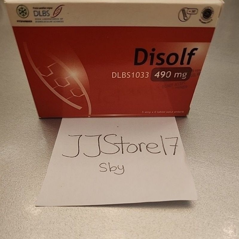 Jual disolf 490mg box ori isi 30 | Shopee Indonesia