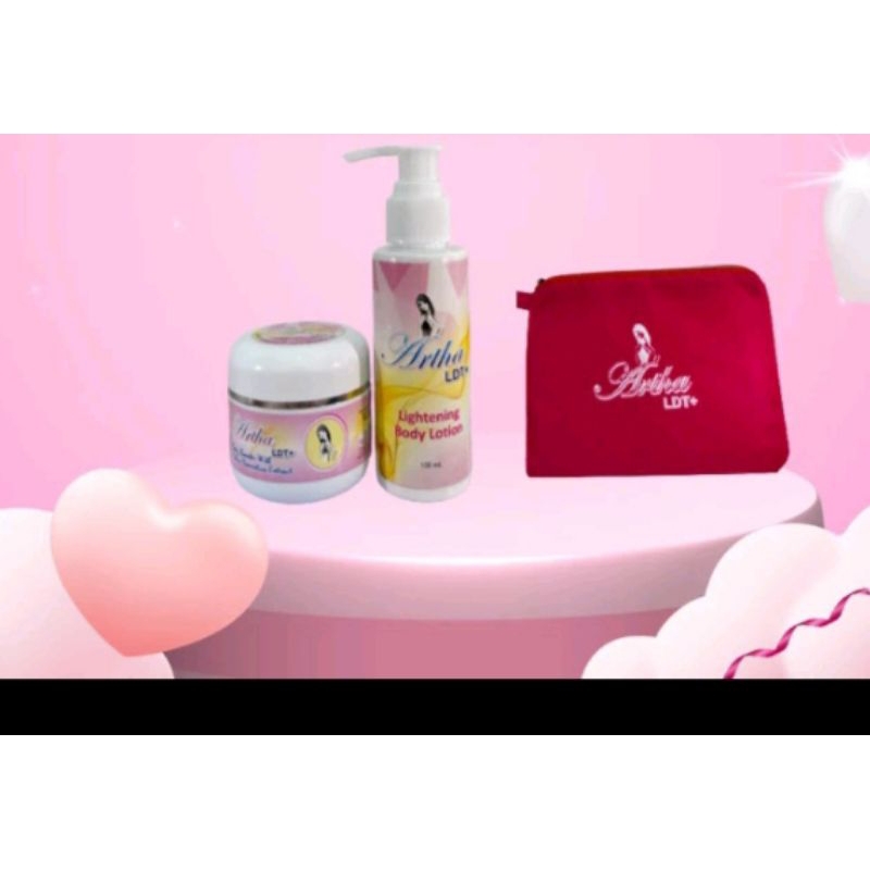Jual sepaket Arta hand body+booster free pouch | Shopee Indonesia