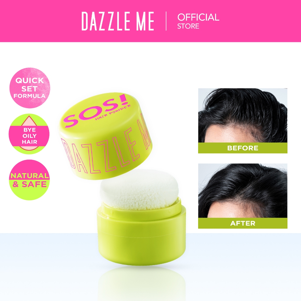 Jual DAZZLE ME SOS Hair Powder Oil Control Bedak Rambut Lepek