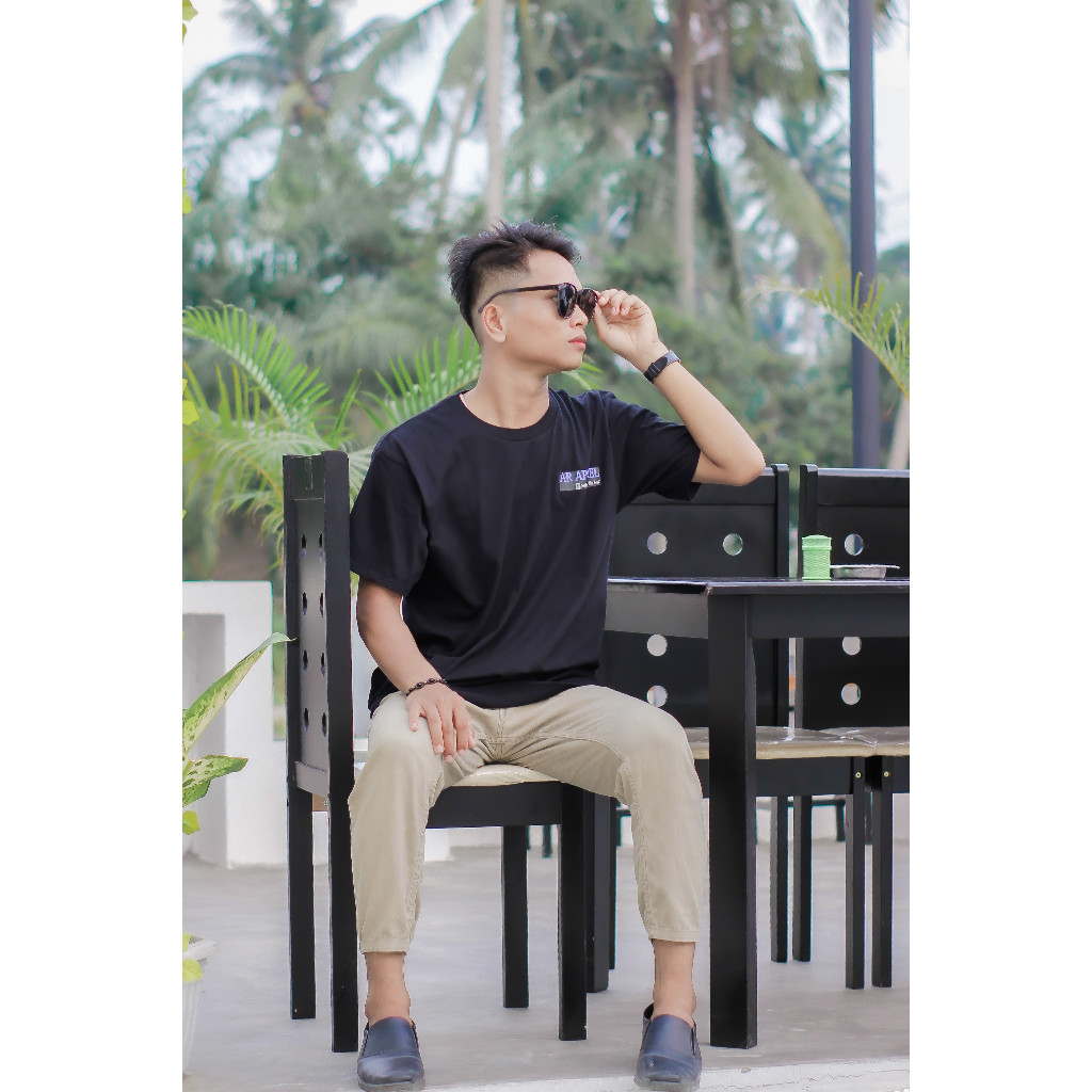 Jual Rahman T-shirt Premium Ar Apparel Black | Shopee Indonesia