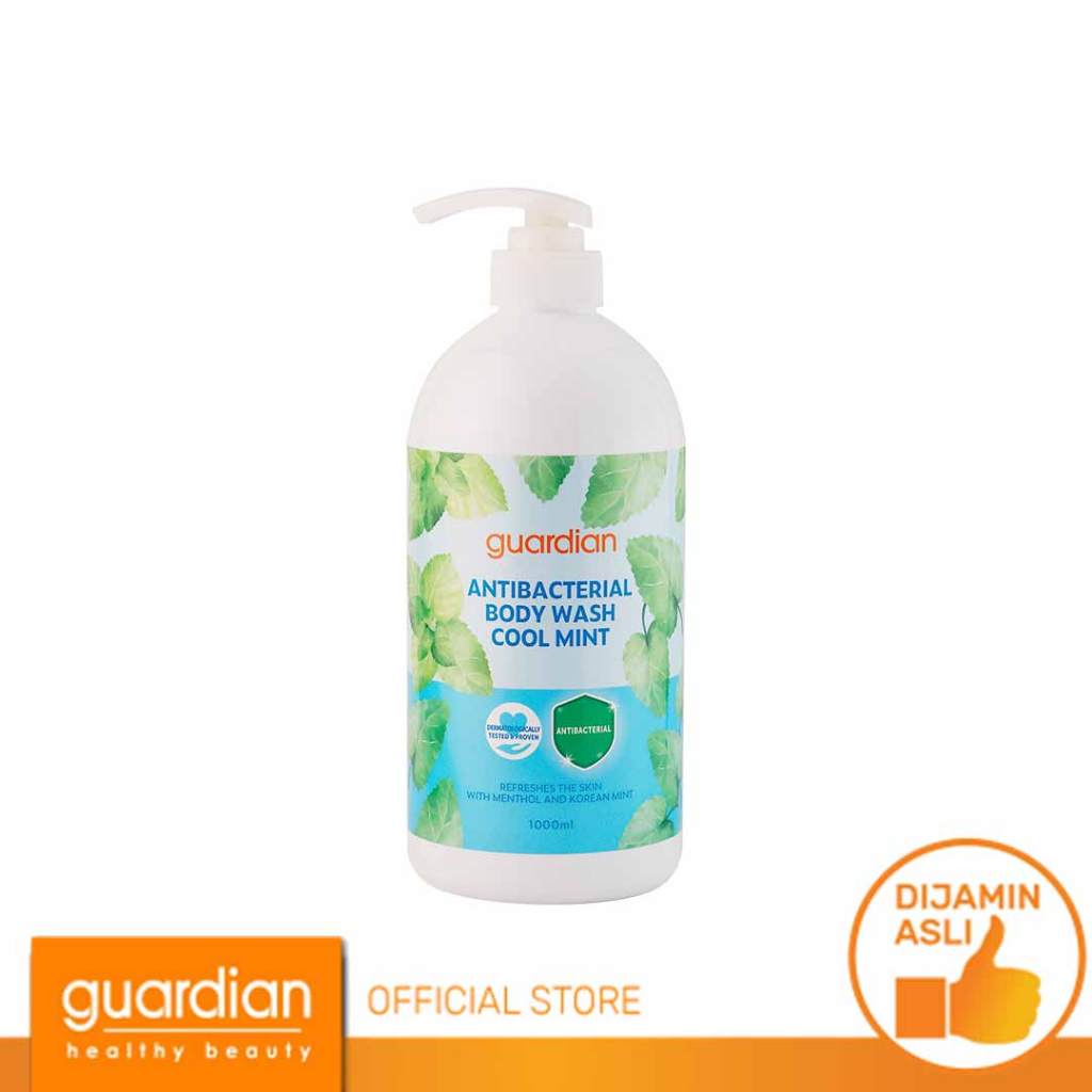 Jual Guardian Antibacterial Cool Mint Body Wash 1L Shopee Indonesia