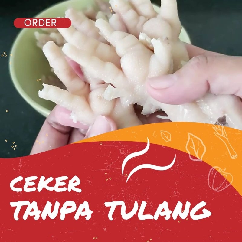 Jual Ceker Tanpa Tulang 500g Frozen Ceker Lepas Tulang Shopee Indonesia