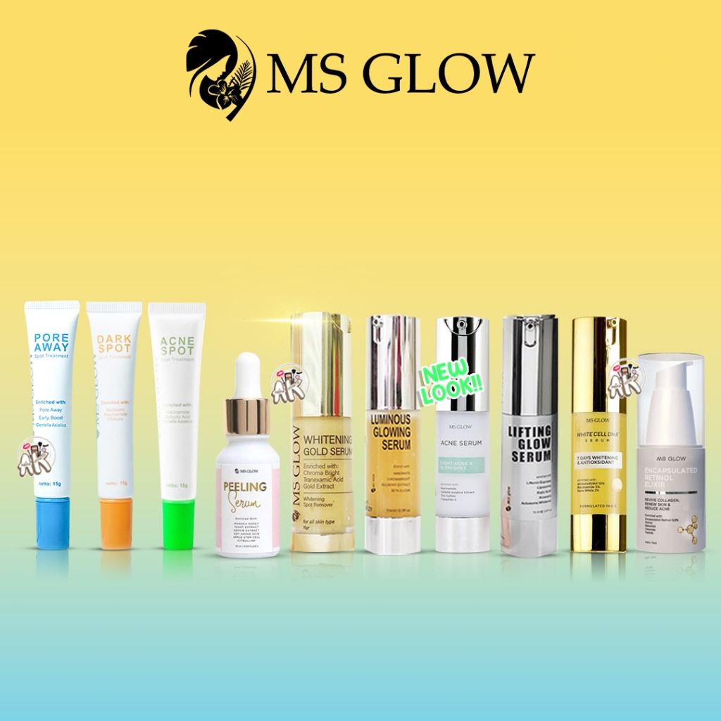 Jual MS GLOW SERUM ALL SERIES ORIGINAL BPOM ( ACNE SPOT / DARK SPOT ...