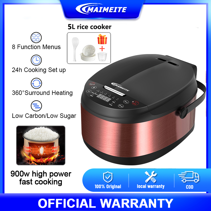 MAIMEITE 5L Rice Cooker Digital Low Carbo / magic com mini / Portable Multifungsi Kapasitas Besar mejikom