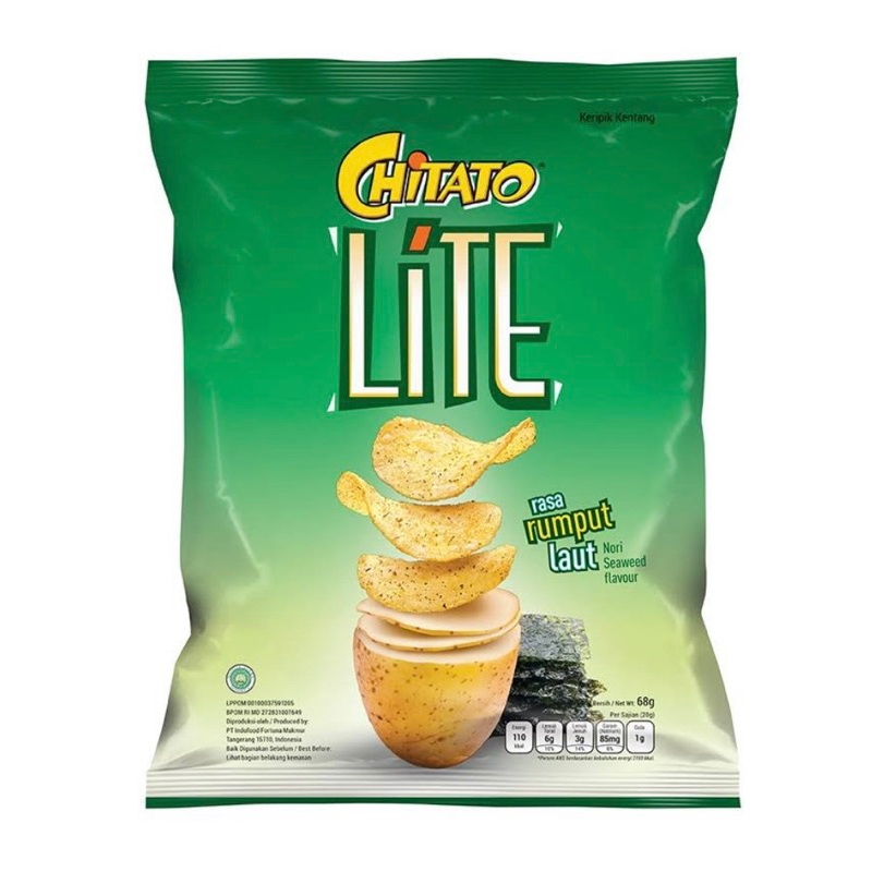 Jual Min 1 Dos Jajan Chiki Snack Chitato Lite Lays Rumput Laut