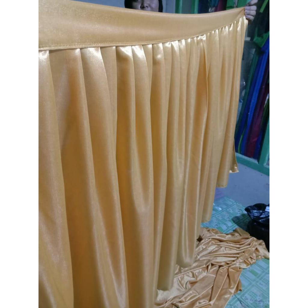 Jual Rempel meja/pinggiran meja/skriting kain filamin tinggi 75cm ...