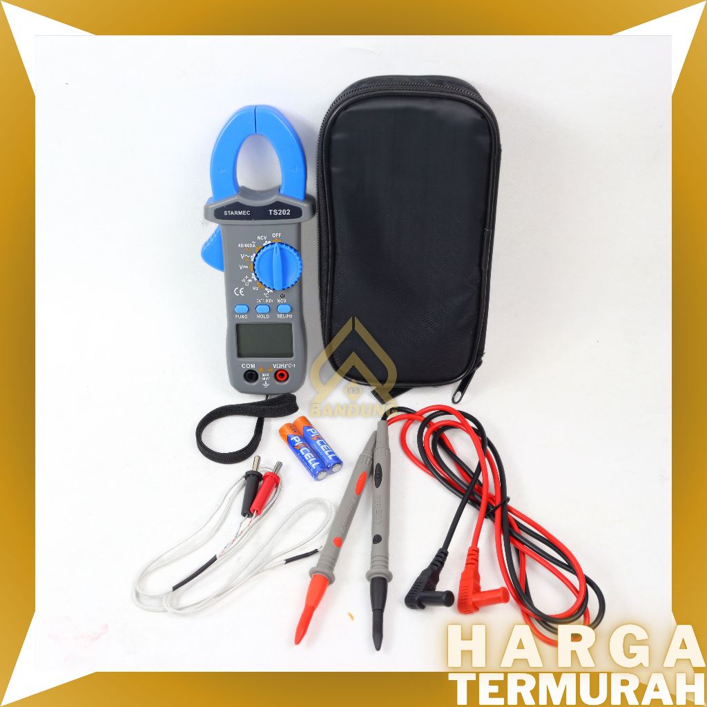 Jual TANG AMPERE DIGITAL CLAMP METER TS-202 | ALAT TEST / UKUR AMPER ...