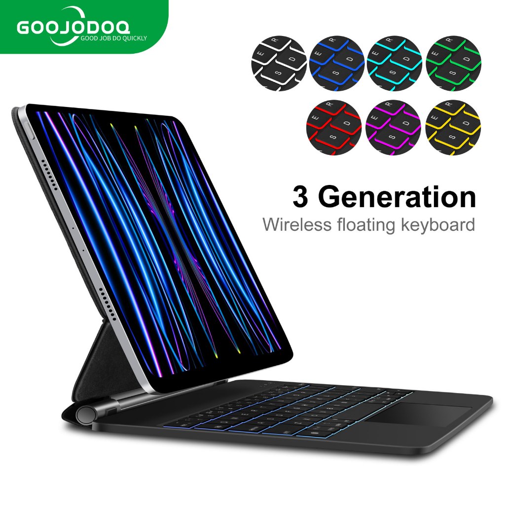 Jual COD/GOOJODOQ 2022 Magic Keyboard Case For iPad Air 4 Air5 iPad Pro
