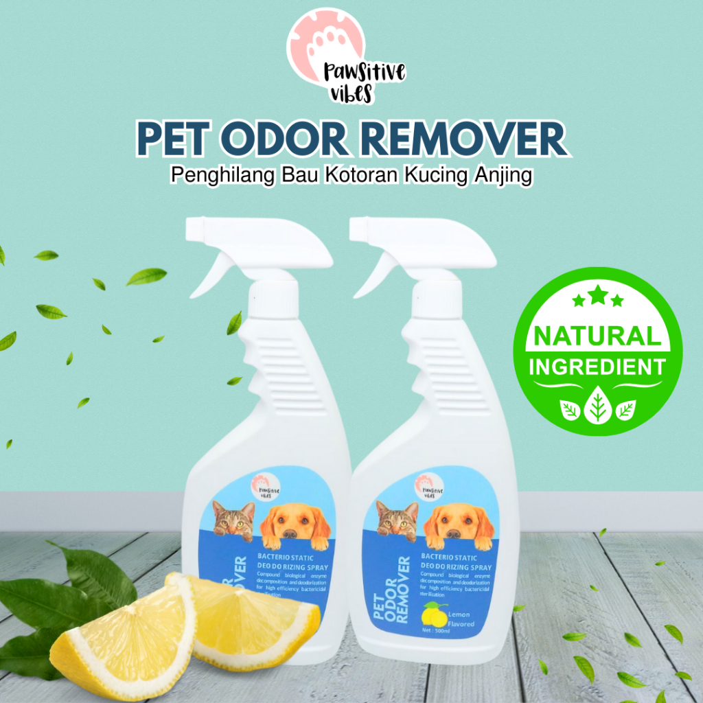 Jual Penghilang Bau Kotoran Kucing Anjing Disinfectant Spray 500ml