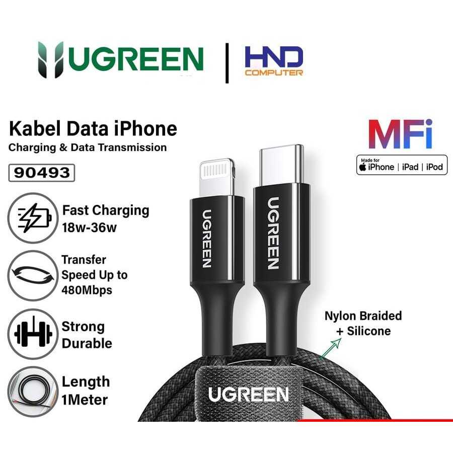 Kabel Type C To Lightning