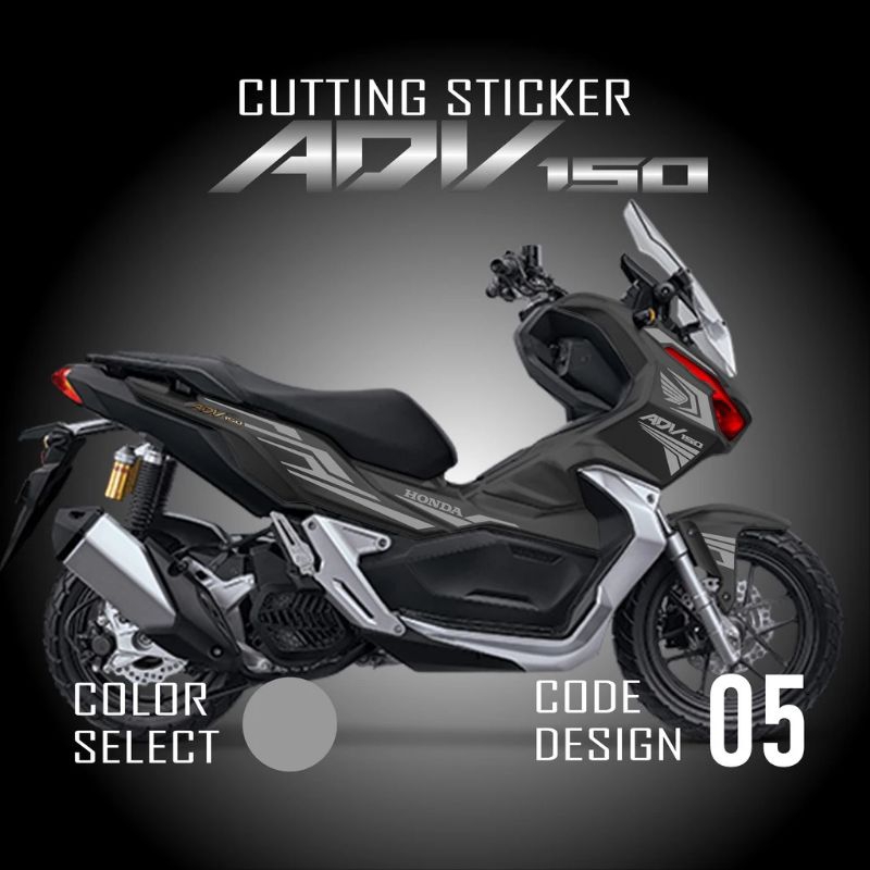 Jual Cutting sticker Striping Honda ADV 150 simpel | Shopee Indonesia