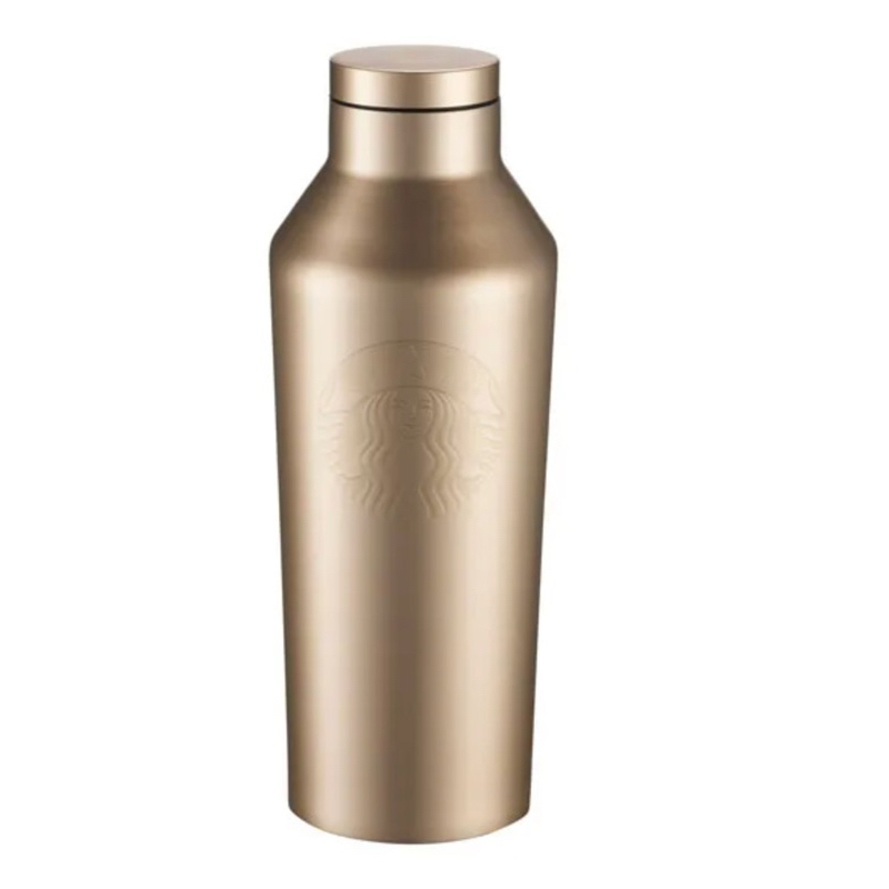 Jual Starbucks Corkcicle Gold Stainless Tumbler 9oz 267 mls Shopee