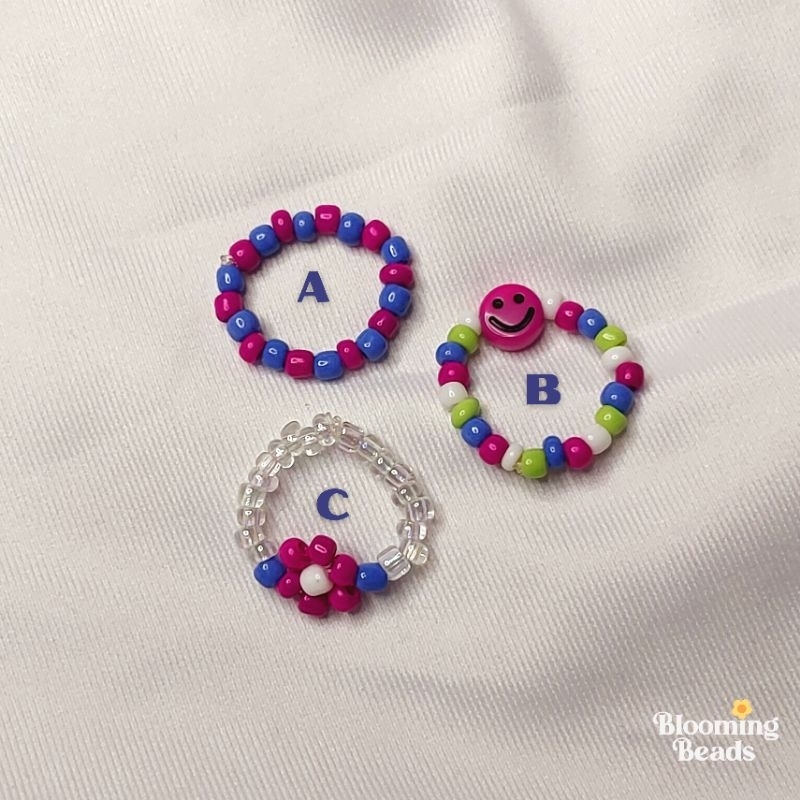 Jual BEAD RING SERIES || CINCIN MANIK || CINCIN KOREA || BEAD RINGS ...