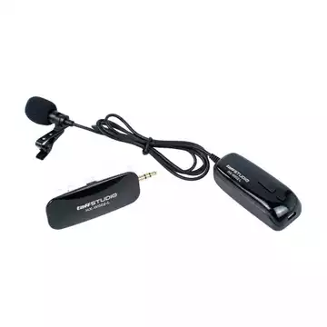 Mikrofon Microphone Mic Clip On Wireless UHF Presentasi Tur Imam Masjid Musholla Mic Tiktok Mic