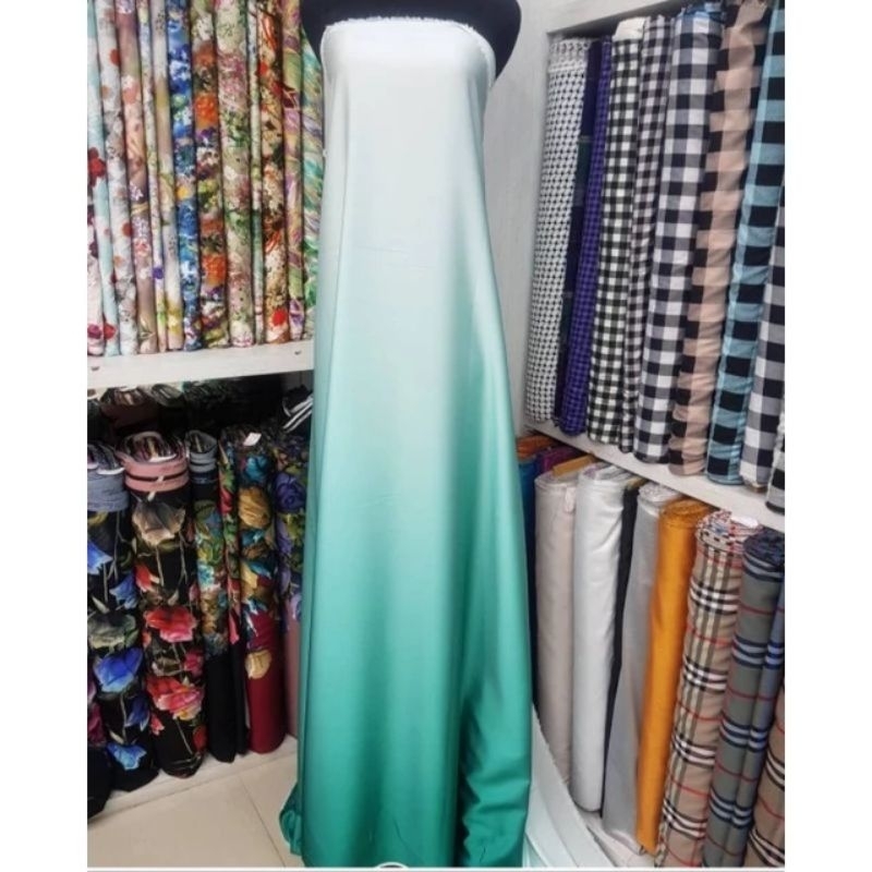 Jual Kain Silk Ombre Sutra Gradasi Shopee Indonesia