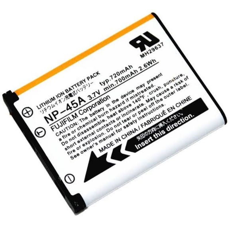 Batterie NP-45 pour Fuji Finepix Z90, Finepix Z110, Finepix JX650