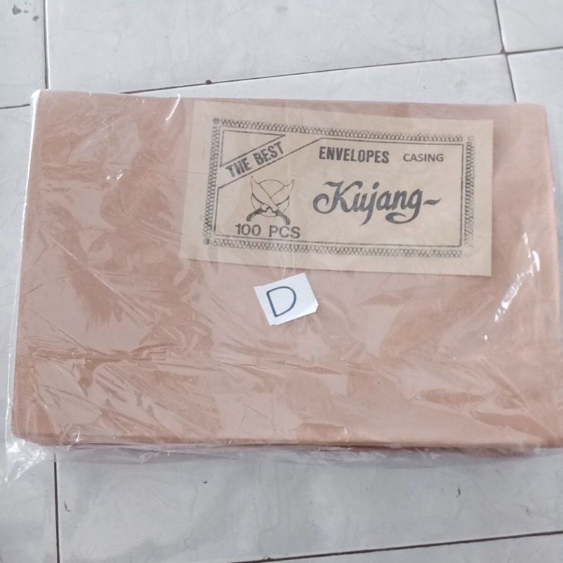 Jual AMPLOP CASING D KUJANG / Amplop Coklat Casing Kujang | Shopee ...