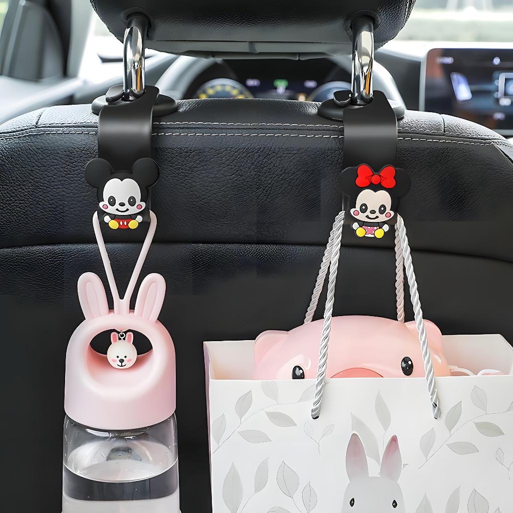Gantungan Kait Kursi Mobil Hook Hanger Car Universal Karakter Lucu HM034
