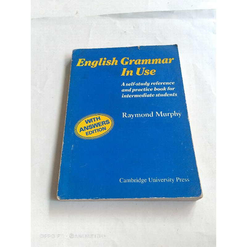 Jual BUKU ENGLISH GRAMMAR IN USE WITH ANSWERS EDITION RAYMOND MURPHY Shopee Indonesia