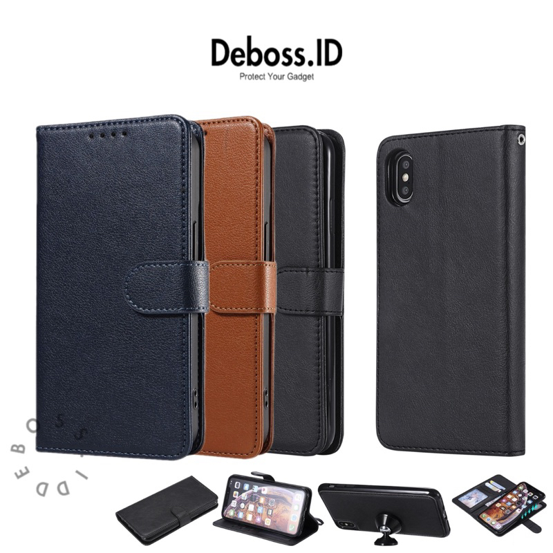 Phone Case Flip Iphone Xr IPhone XR Flip Case Blue Punkcase IPhone