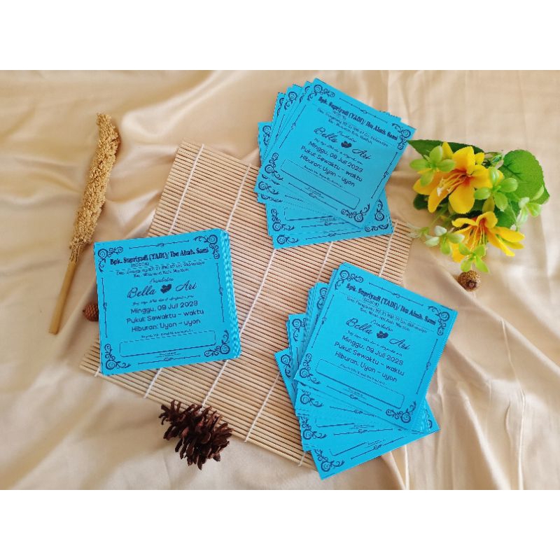 Jual Undangan rantang | Shopee Indonesia