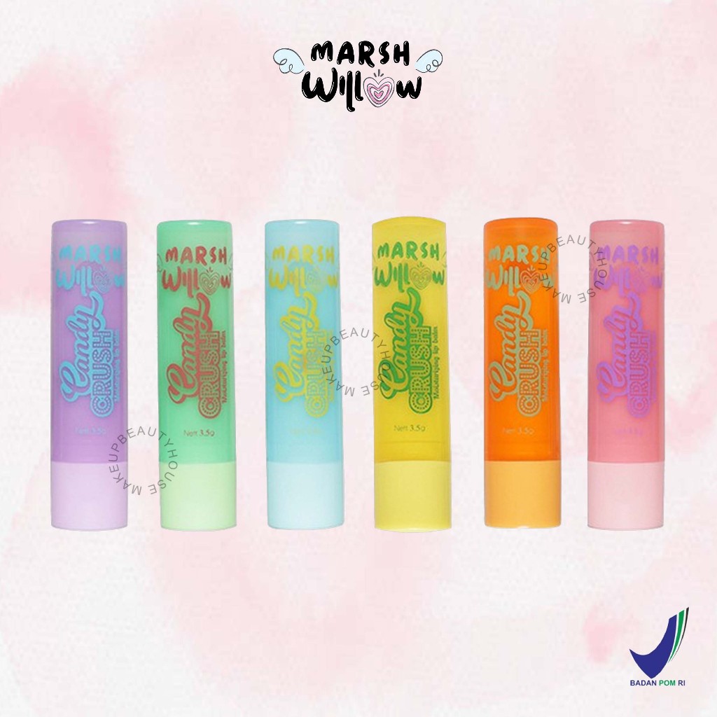 Jual MARSHWILLOW Lip Balm Candy Crush by Natasha Wilona Pelembab