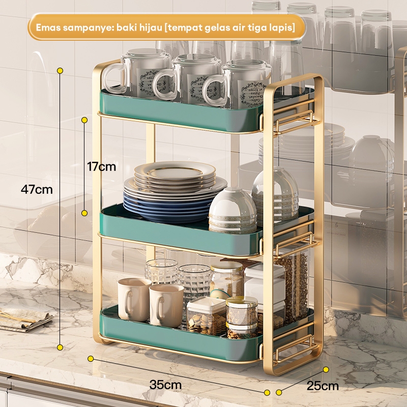 Jual Rak Cangkir Pemegang Kopi Gelas Mug Drainer Rak Mug Pemegang Dapur