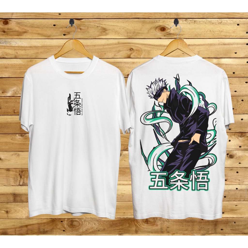 Yuji Itadori Jujutsu Kaisen Samurai Design Kid T Shirt with Katana, Red Kanji Elements and Oni Mask Graphic TS04 main image 0