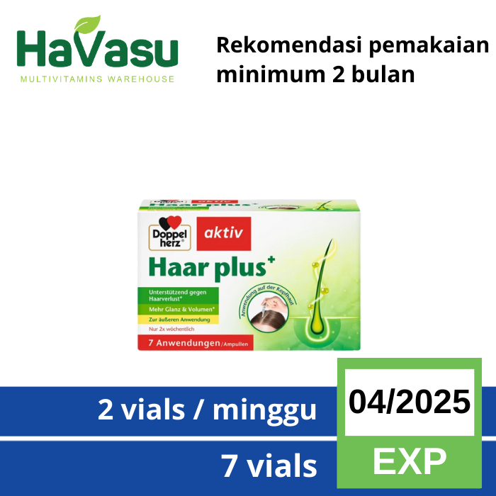 Jual Doppelherz Hair Haar Plus Lecithin Dpanthenol Biotin Hair Loss Growth Support Shopee