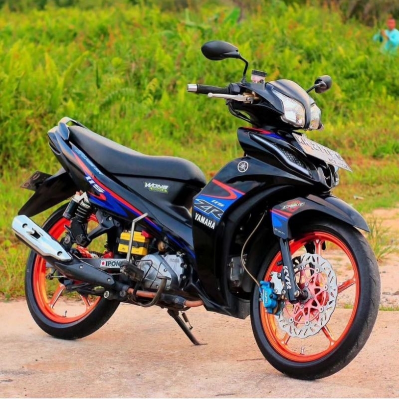 Jual Striping Stiker Sticer Dekal Decal Emblem Printing Aksesoris Motor