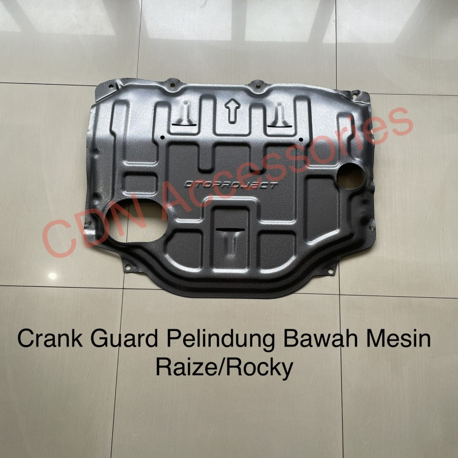 Jual Crank Guard Pelindung Bawah Mesin Mobil Raize Rocky | Shopee Indonesia