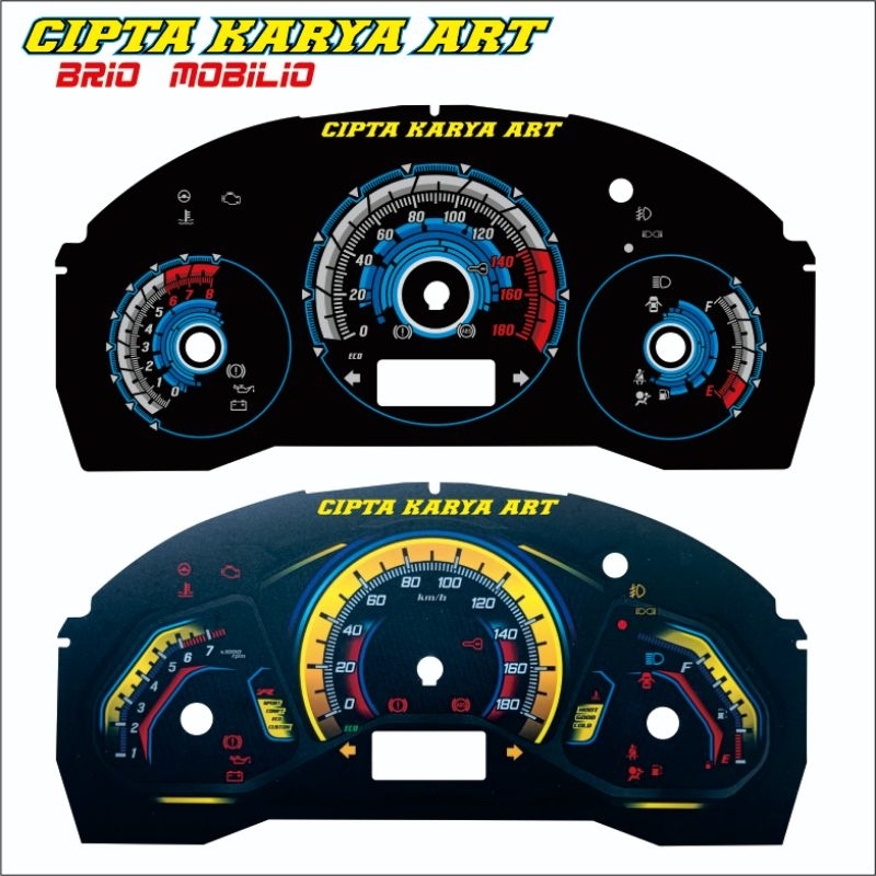 Jual speedometer brio facelif,mobilio,2016-2023 variasi custom papan ...