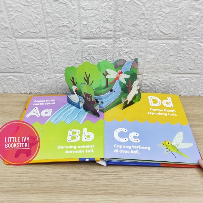 Jual POP UP ABC Untuk Balita. Buku Cerita Anak Mizan | Shopee Indonesia