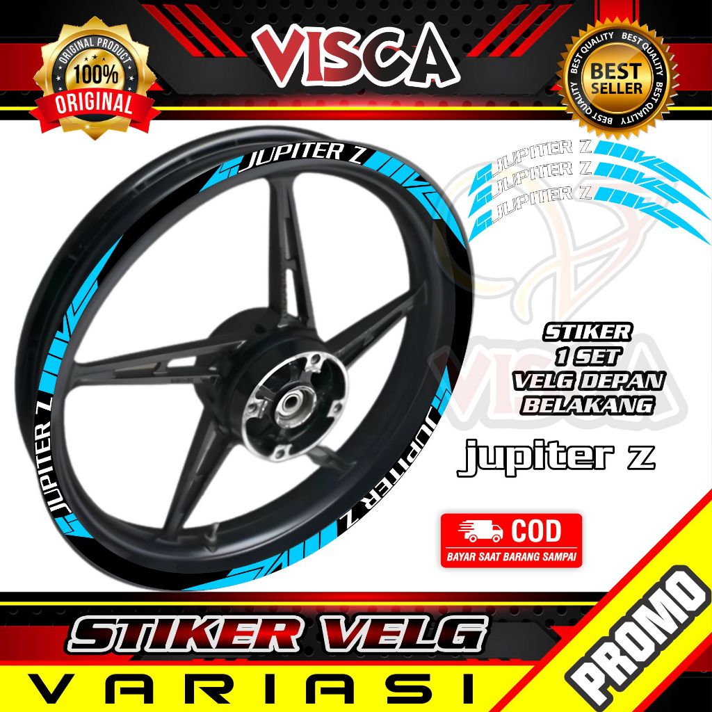 Jual Stiker Velg List Velg Motor Stiker Velg Jupiter Z Motif Abstrack