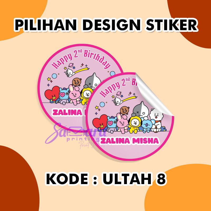 Jual Cetak stiker ultah | Shopee Indonesia