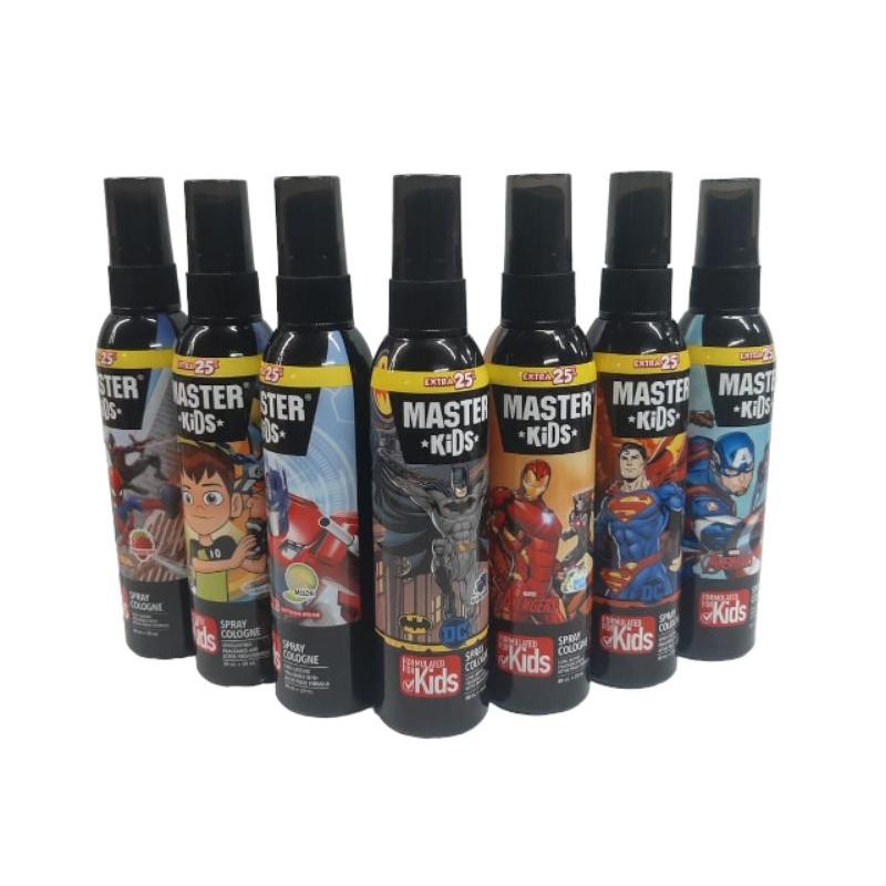 Jual Master Kids Spray Cologne 100 Ml | Parfum Anak Super Hero | Shopee ...