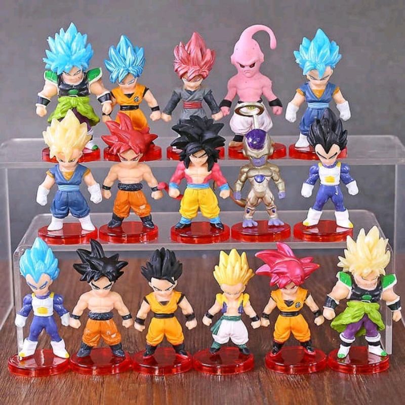 Jual COD Bayar Di Tempat Action Figure Dragon Ball Jadul 90an | Shopee ...