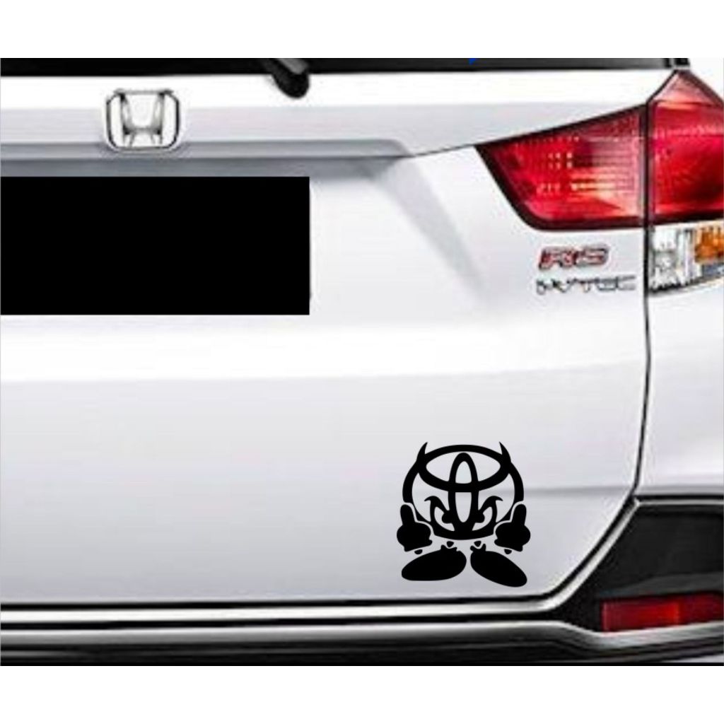 Jual CUTTING STICKER MOBIL TOYOTA JDM STIKER MOBIL KEREN MURAH ...