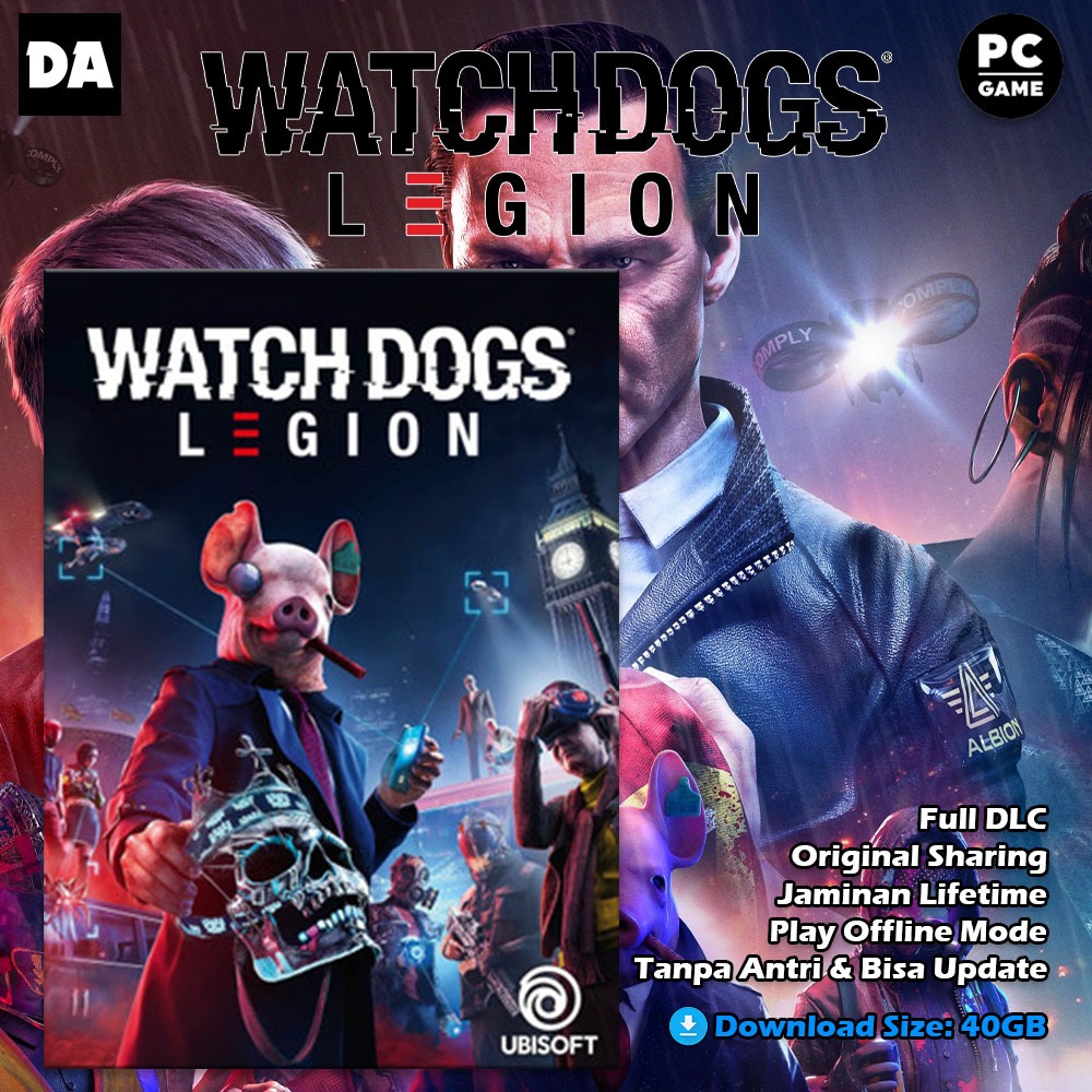 Jual Watch Dogs Legion Ultimate Edition Epic Games PC Original