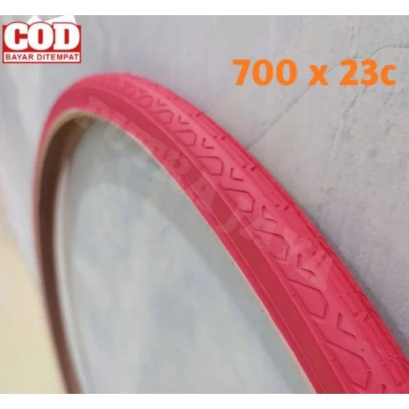 Jual ban luar 700x23c fixie warna | Shopee Indonesia